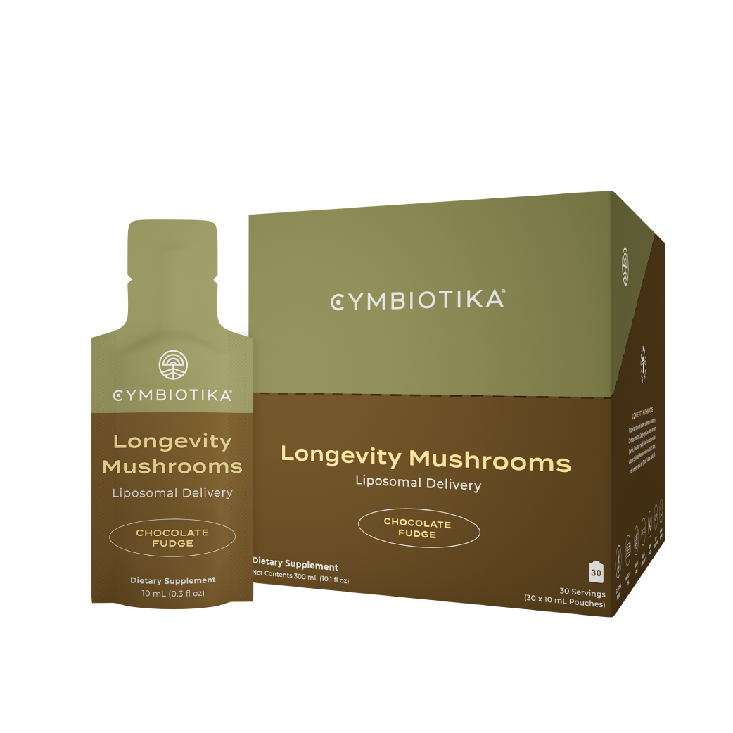 Longevity Mushrooms Box and Pouch