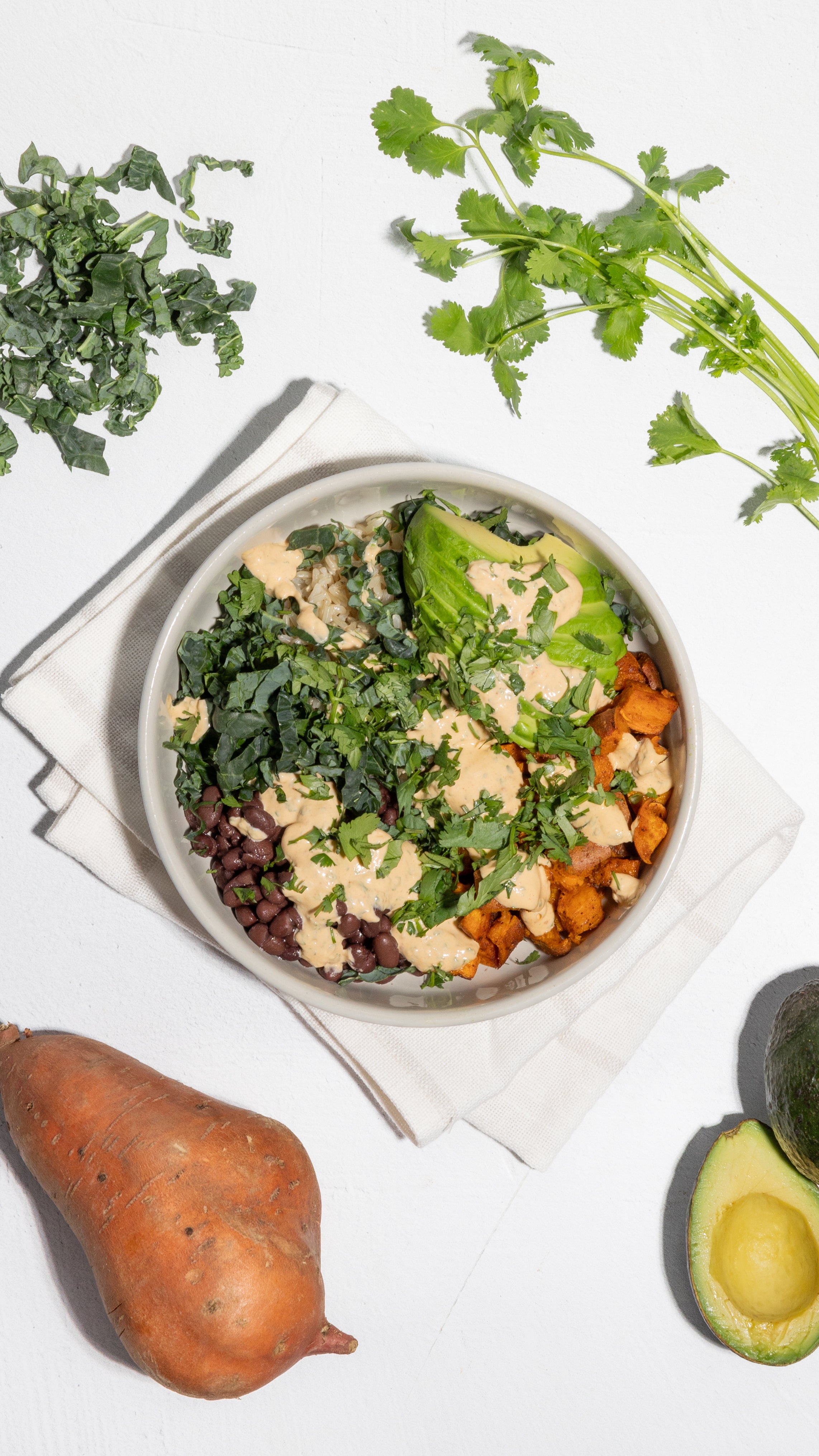 Sweet Potato Buddha Bowl