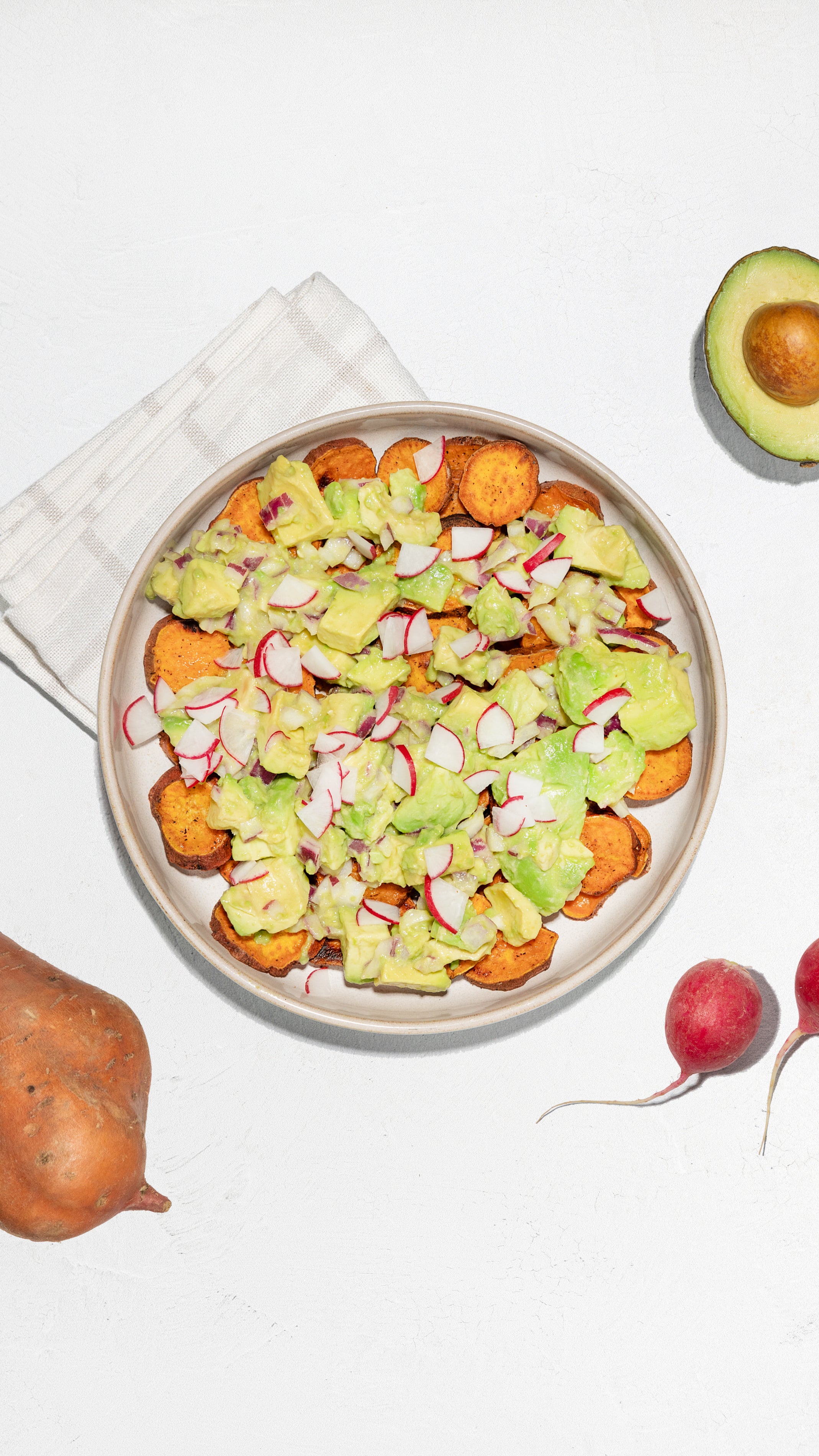 Sweet Potato Avocado Bites