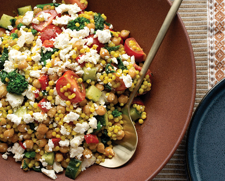 Couscous Salad with Herb Vinaigrette