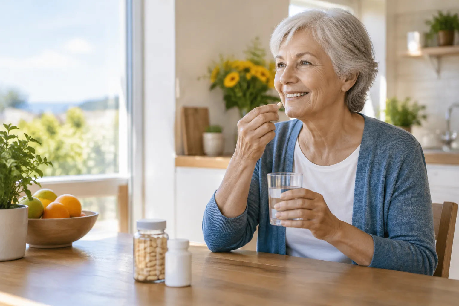 Vitamin D and Calcium Supplements for Osteoporosis